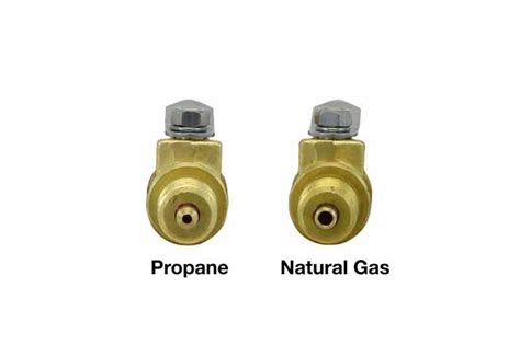 what size hole is a propane orifice